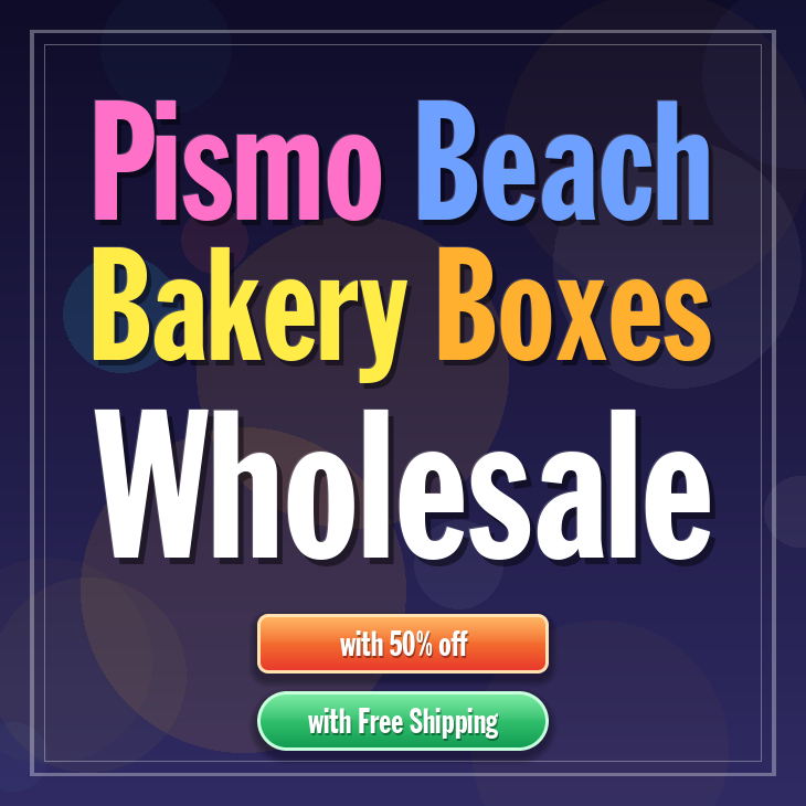 Pismo Beach bakery boxes