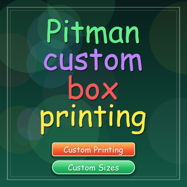 Pitman custom box printing
