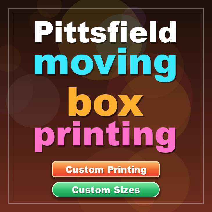 Pittsfield moving box printing