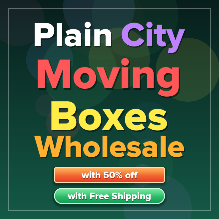 Plain City moving boxes