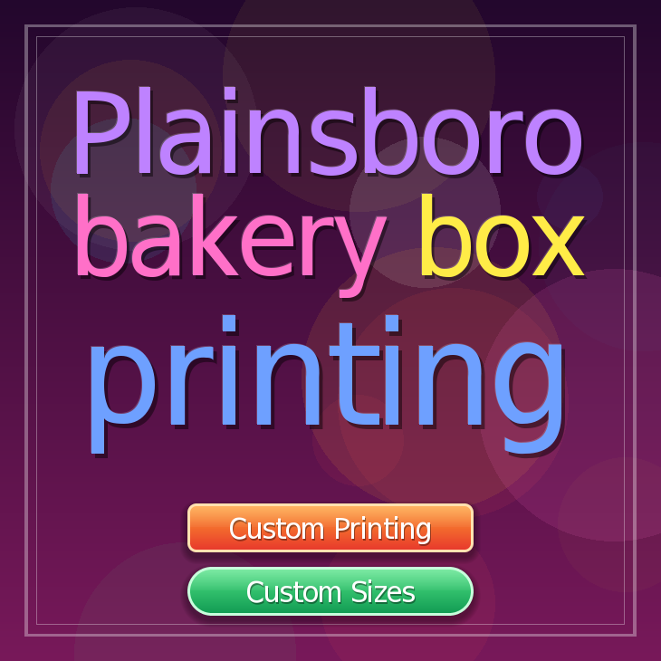 Plainsboro bakery box printing