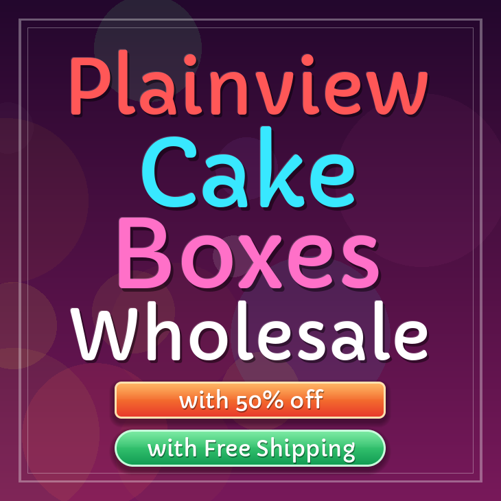 Plainview cake boxes