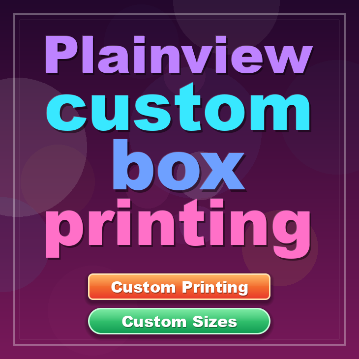 Plainview custom box printing