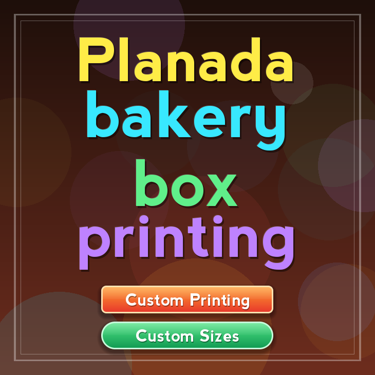 Planada bakery box printing