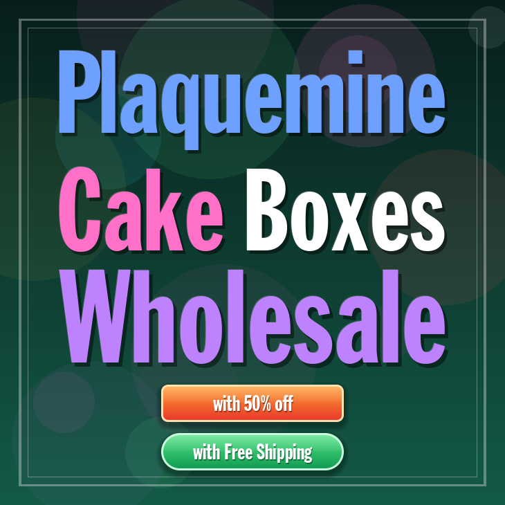 Plaquemine cake boxes