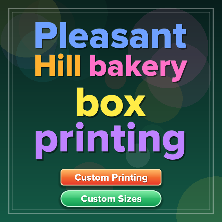 Pleasant Hill bakery box printing