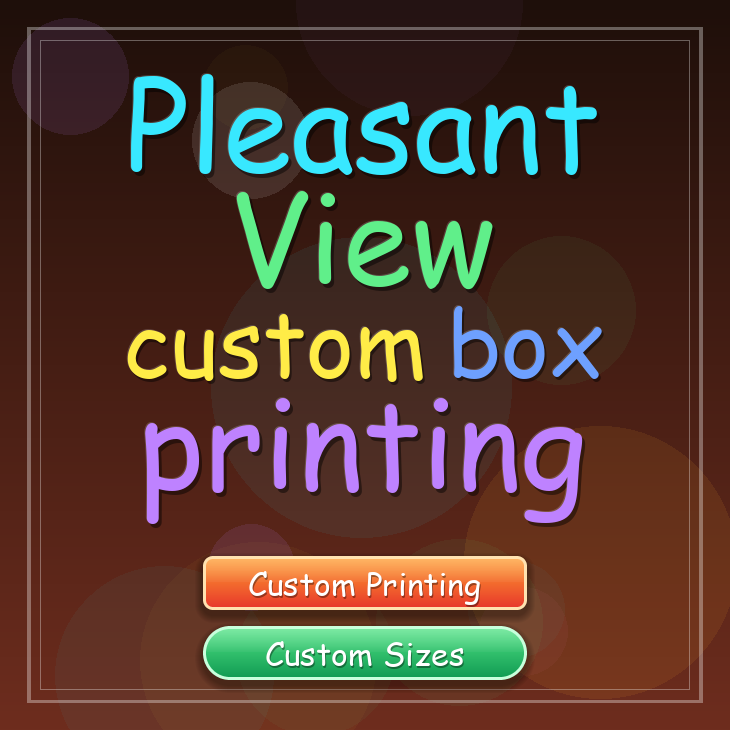 Pleasant View custom box printing