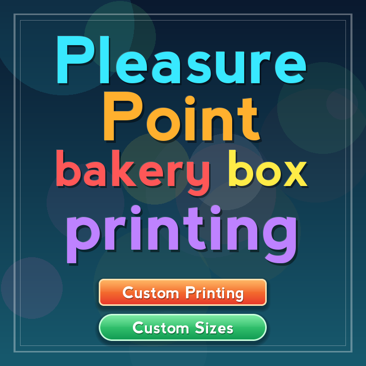 Pleasure Point bakery box printing