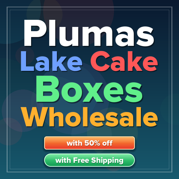 Plumas Lake cake boxes