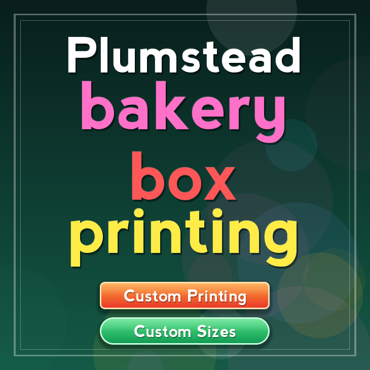 Plumstead bakery box printing