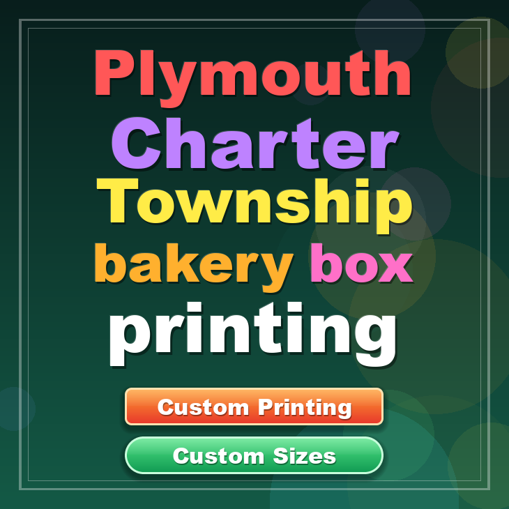 Plymouth Charter Township bakery box printing