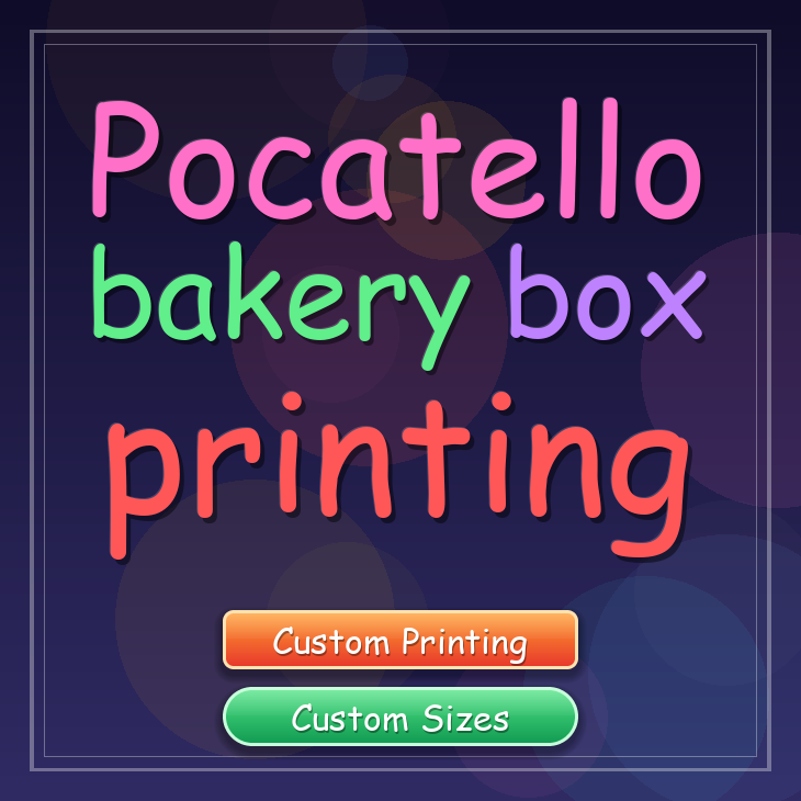 Pocatello bakery box printing