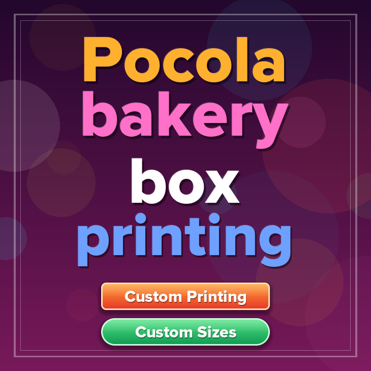 Pocola bakery box printing