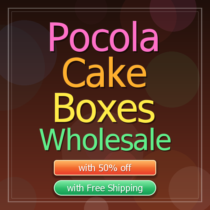 Pocola cake boxes