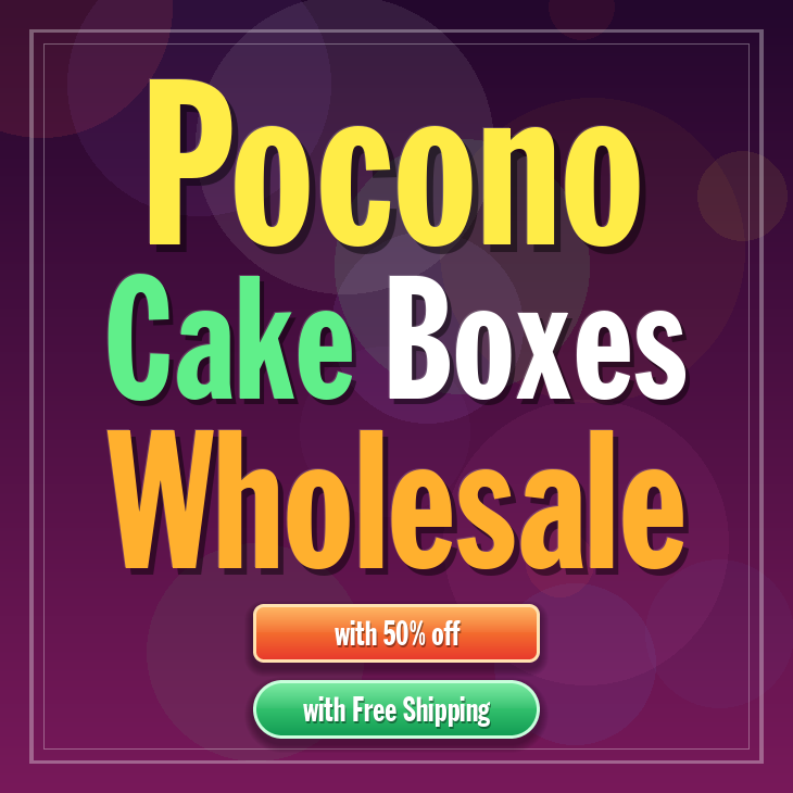 Pocono cake boxes