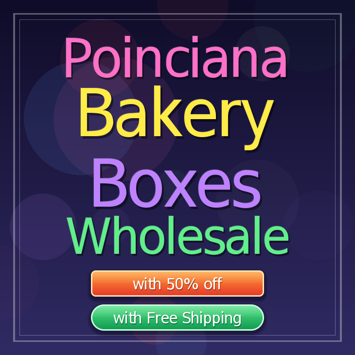 Poinciana bakery boxes