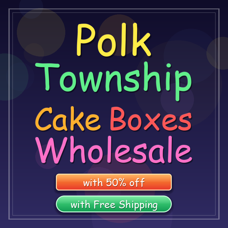 Polk Township cake boxes