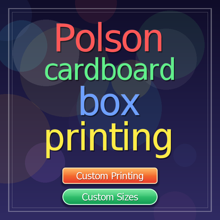 Polson cardboard box printing
