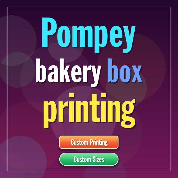 Pompey bakery box printing