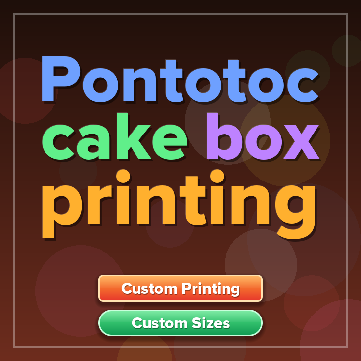 Pontotoc cake box printing