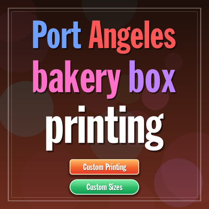 Port Angeles bakery box printing