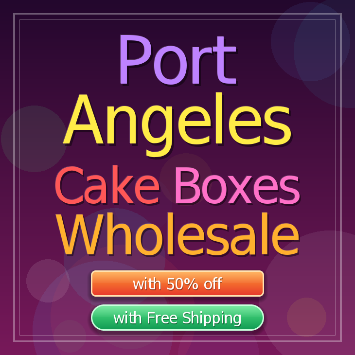 Port Angeles cake boxes