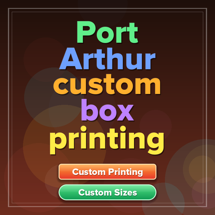 Port Arthur custom box printing