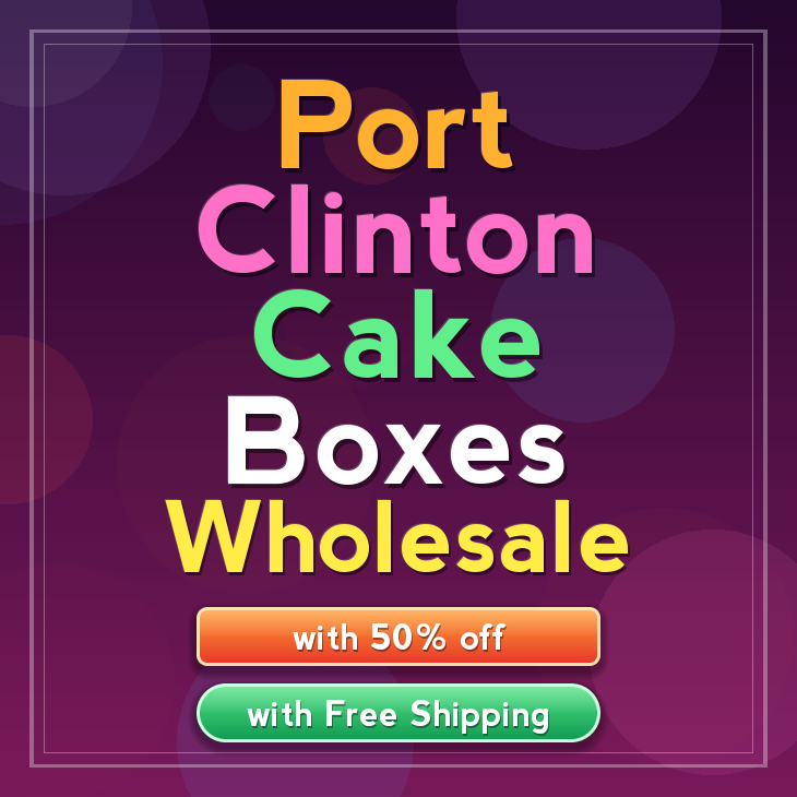 Port Clinton cake boxes