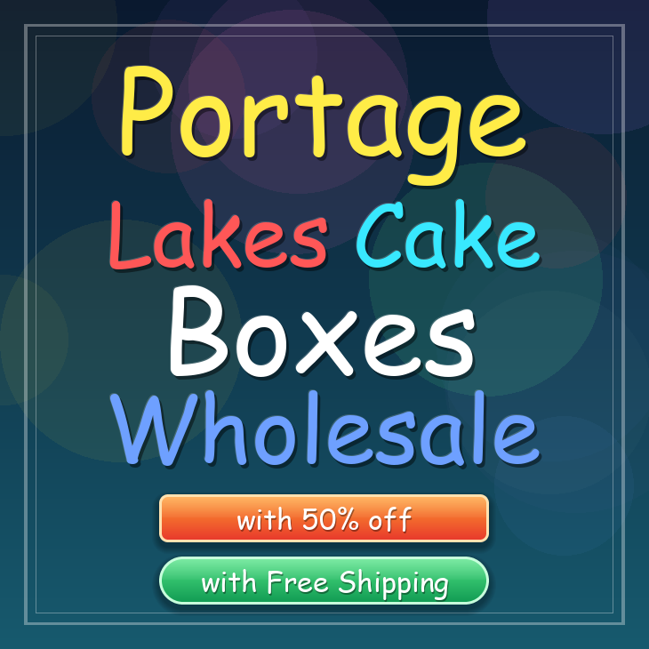 Portage Lakes cake boxes