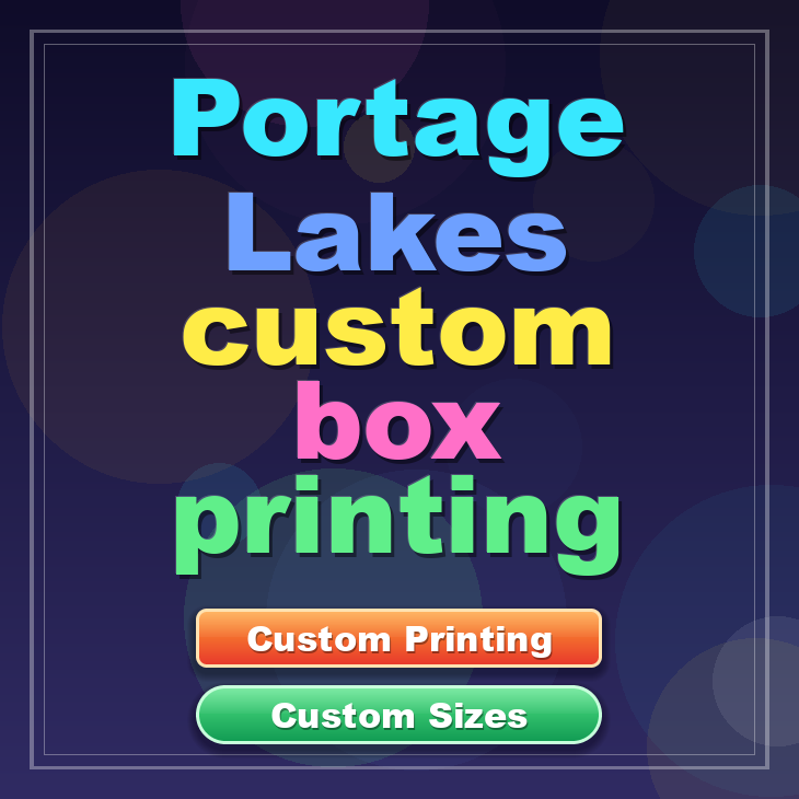 Portage Lakes custom box printing