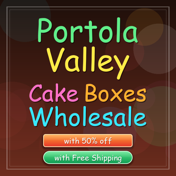 Portola Valley cake boxes