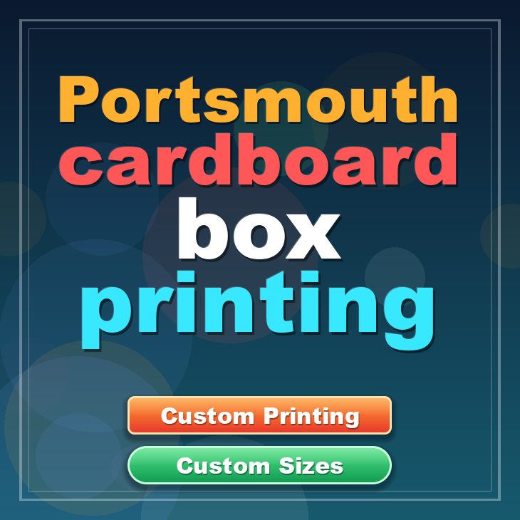 Portsmouth cardboard box printing
