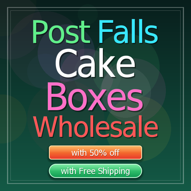 Post Falls cake boxes