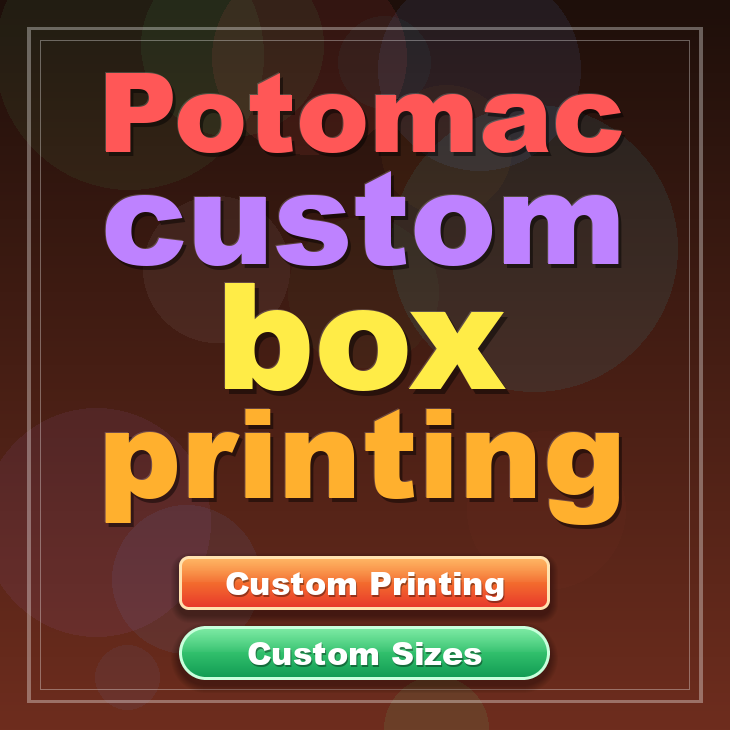 Potomac custom box printing