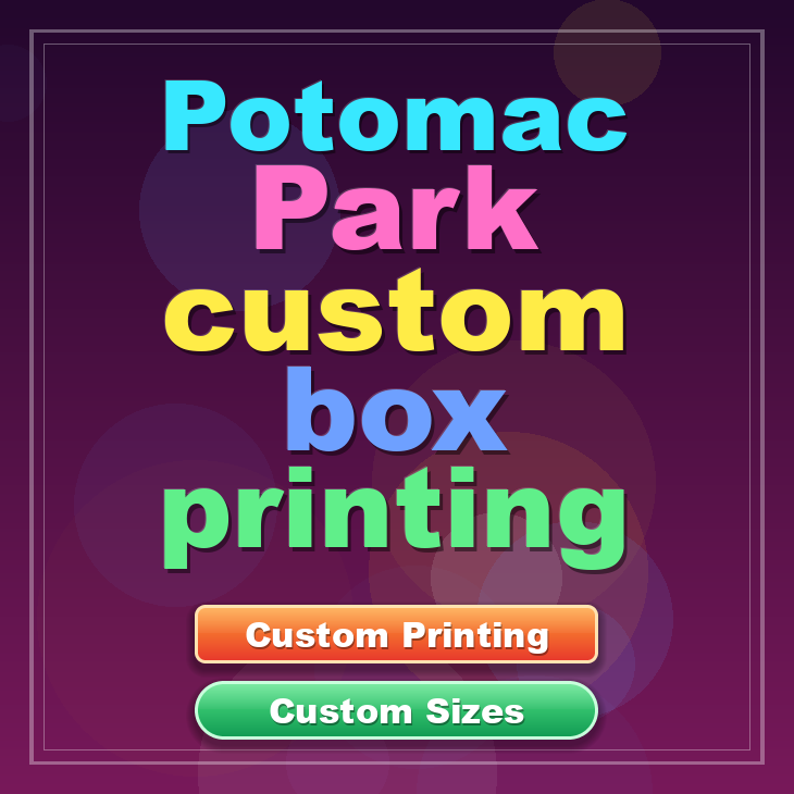 Potomac Park custom box printing