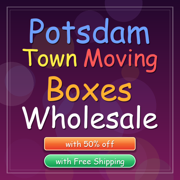 Potsdam Town moving boxes
