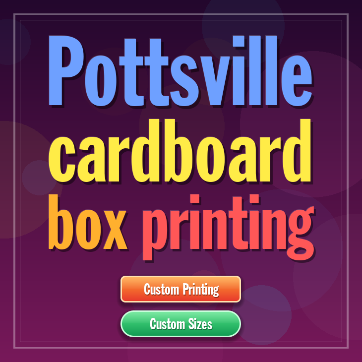Pottsville cardboard box printing
