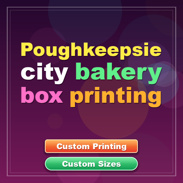 Poughkeepsie City bakery box printing