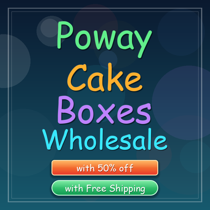 Poway cake boxes