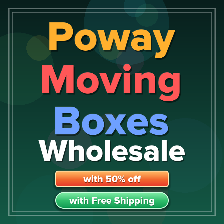 Poway moving boxes