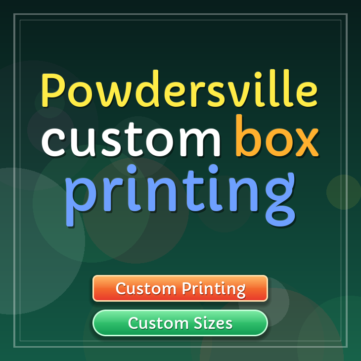 Powdersville custom box printing