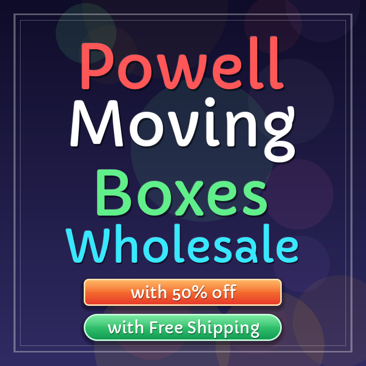 Powell moving boxes