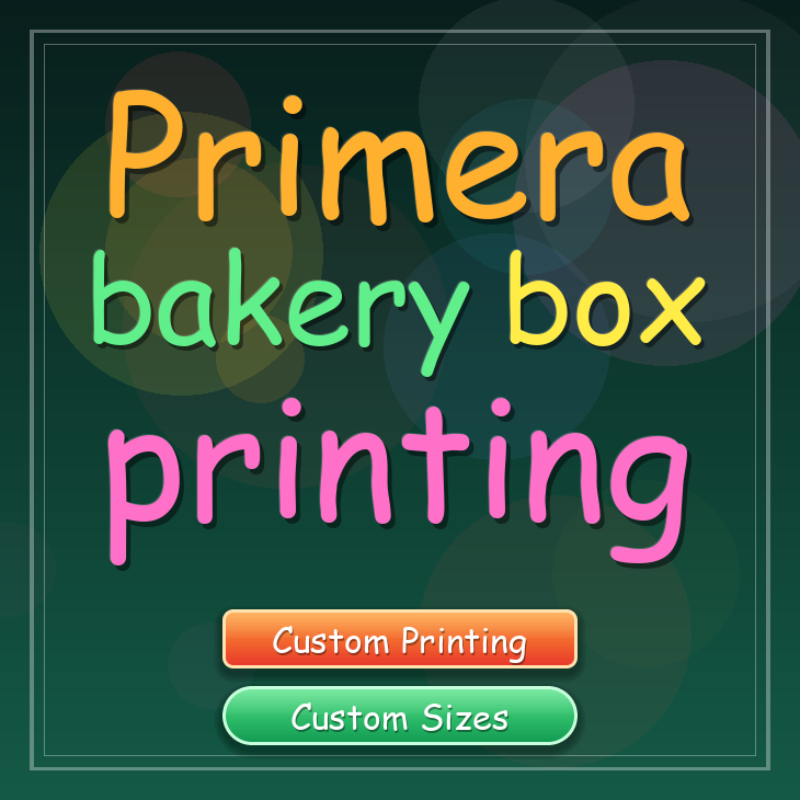 Primera bakery box printing