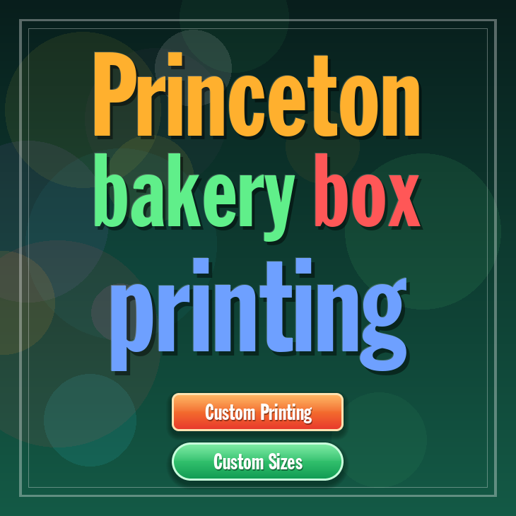 Princeton bakery box printing