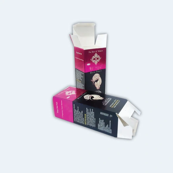 Printed Beard Oil Boxes
