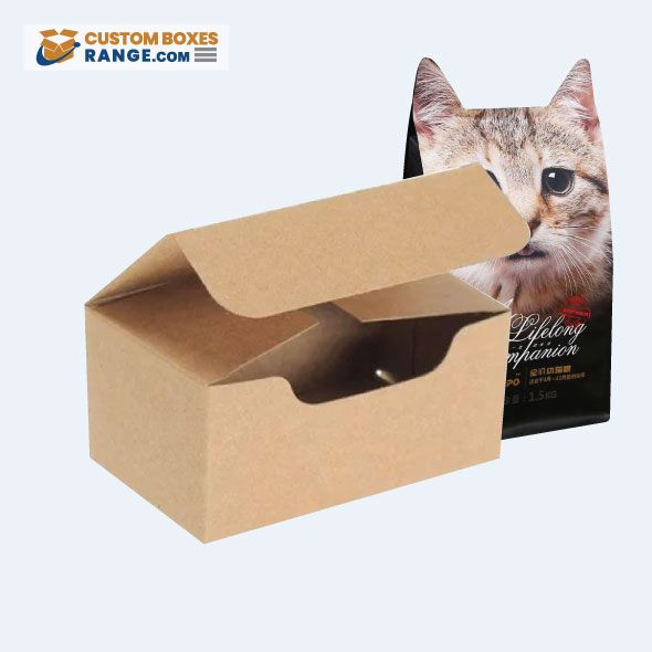 Printed cat food boxes