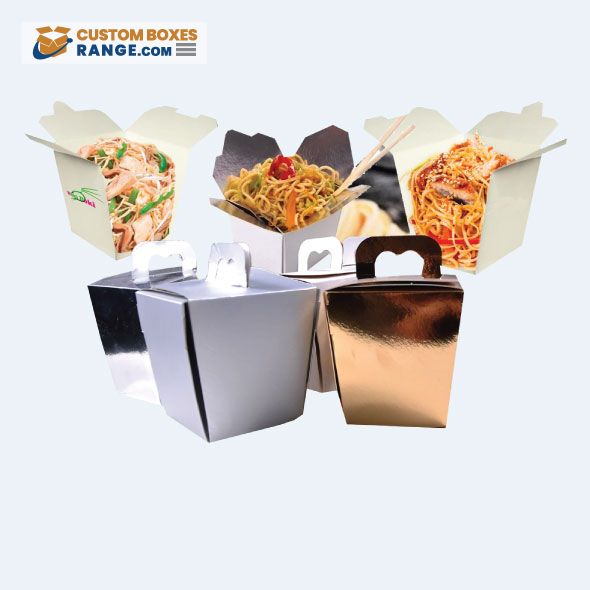 Printed chinese food boxes