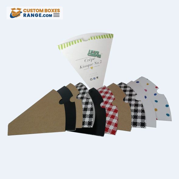 Printed cone boxes