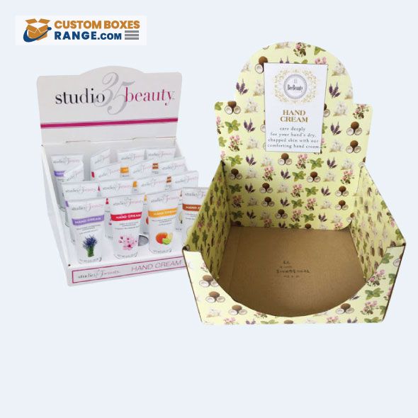 Printed counter display boxes