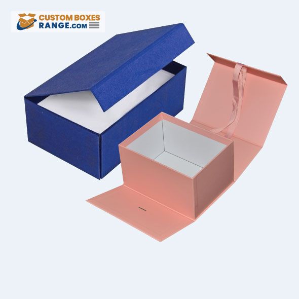 Printed flip top gift boxes